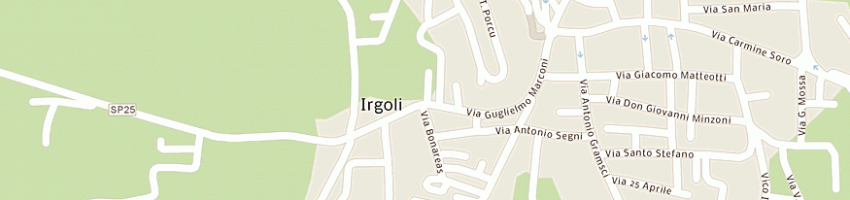 Mappa della impresa capra angelino giorgio a IRGOLI