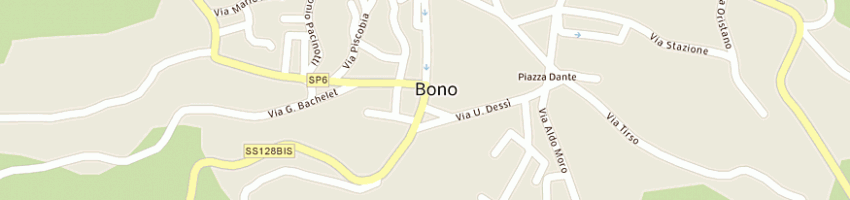 Mappa della impresa edilceramiche sas di mulas antonio a BONO