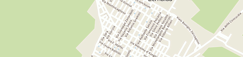 Mappa della impresa systemline di sarah bartoletti a BERNALDA