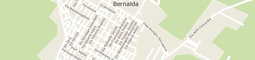 Mappa della impresa drillo srl a BERNALDA