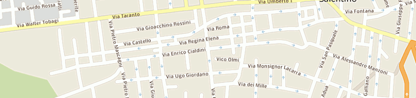 Mappa della impresa rizzato barbara a SAN PANCRAZIO SALENTINO