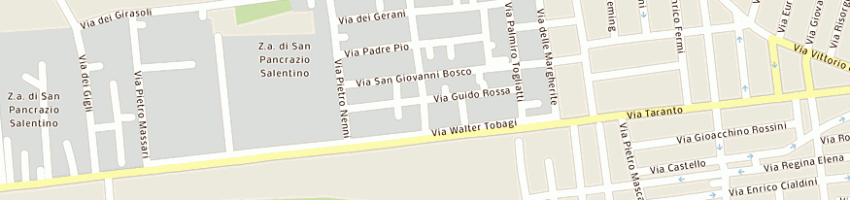 Mappa della impresa miglietta pietro a SAN PANCRAZIO SALENTINO