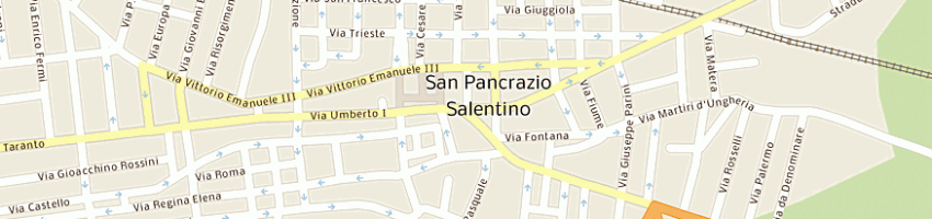 Mappa della impresa donato antonio a SAN PANCRAZIO SALENTINO