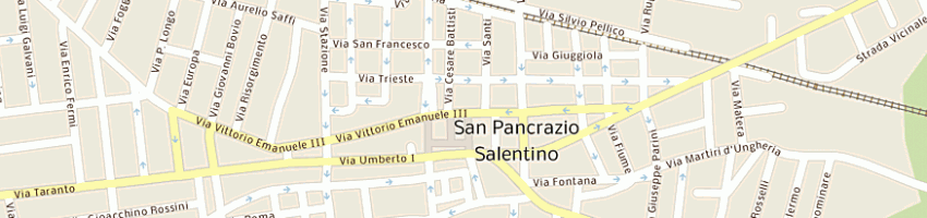 Mappa della impresa borrelli cosimo a SAN PANCRAZIO SALENTINO