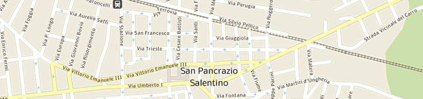 Mappa della impresa sanasi pancrazio a SAN PANCRAZIO SALENTINO