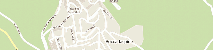 Mappa della impresa cassaneti bruno a ROCCADASPIDE