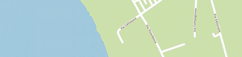 Mappa della impresa camping villaggio athena a CAPACCIO