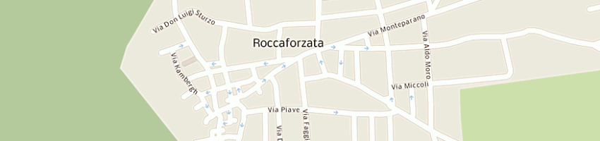Mappa della impresa sessa nunzio a ROCCAFORZATA