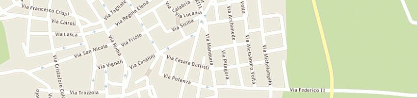 Mappa della impresa de padova francesco a SAN MARZANO DI SAN GIUSEPPE