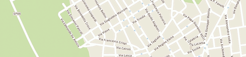 Mappa della impresa miccoli teresa boutique la sveglia a SAN MARZANO DI SAN GIUSEPPE