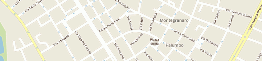 Mappa della impresa condominio city a TARANTO