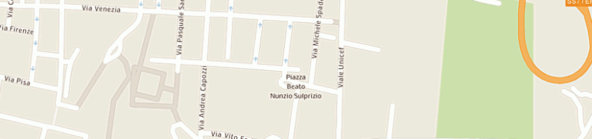 Mappa della impresa citymoney di di natale francesca a TARANTO