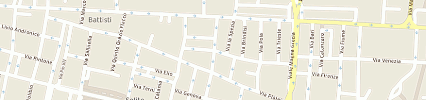 Mappa della impresa ortini evangelista a TARANTO