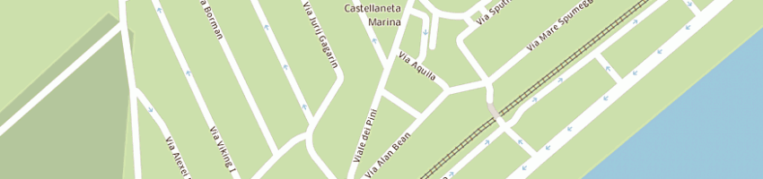 Mappa della impresa pineto srl a CASTELLANETA