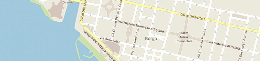 Mappa della impresa sala arnaldo a TARANTO