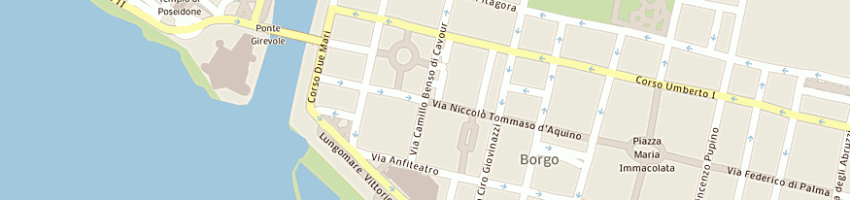 Mappa della impresa boccuzzi alberto a TARANTO