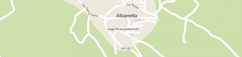 Mappa della impresa de rosa francesco a ALBANELLA