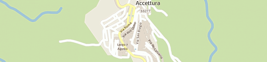 Mappa della impresa amministrazione comunale accettura a ACCETTURA