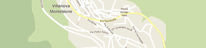 Mappa della impresa da babet ristorante pizzeria a SASSARI