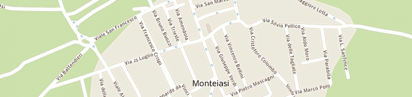 Mappa della impresa municipio a MONTEIASI