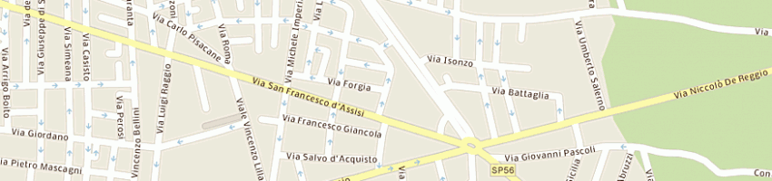 Mappa della impresa madatex srl a FRANCAVILLA FONTANA