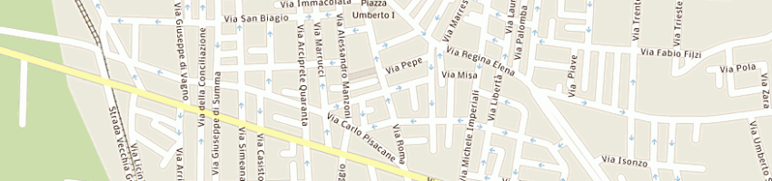 Mappa della impresa colombo giuseppe a FRANCAVILLA FONTANA