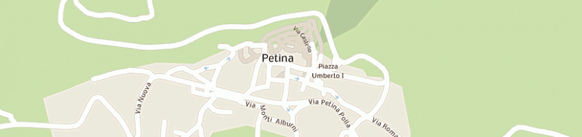 Mappa della impresa carabinieri a PETINA