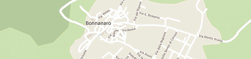 Mappa della impresa masala salvatore a BONNANARO