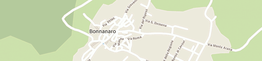 Mappa della impresa carta antonio a BONNANARO