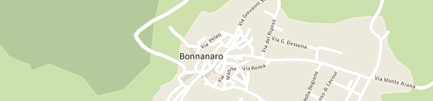 Mappa della impresa ledda arredamenti - snc di michele e andrea ledda a BONNANARO