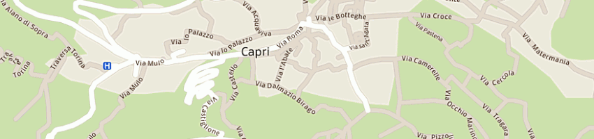 Mappa della impresa vuotto aldo a CAPRI