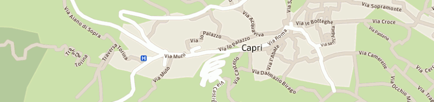 Mappa della impresa pretura a CAPRI