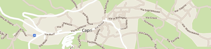 Mappa della impresa cedic sas a CAPRI