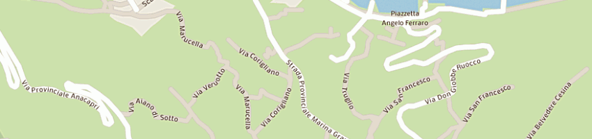 Mappa della impresa serena enrico a CAPRI