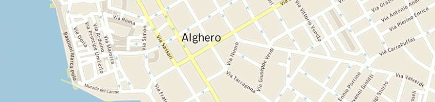 Mappa della impresa casu letizia a ALGHERO