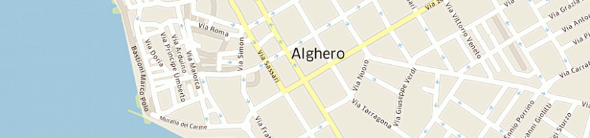Mappa della impresa bonavita pasquale a ALGHERO