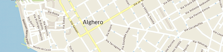 Mappa della impresa ceravola luigi a ALGHERO