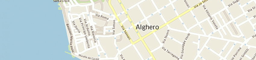 Mappa della impresa graninvest srl a ALGHERO