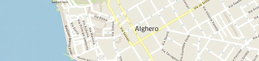 Mappa della impresa fanale maria rosaria a ALGHERO