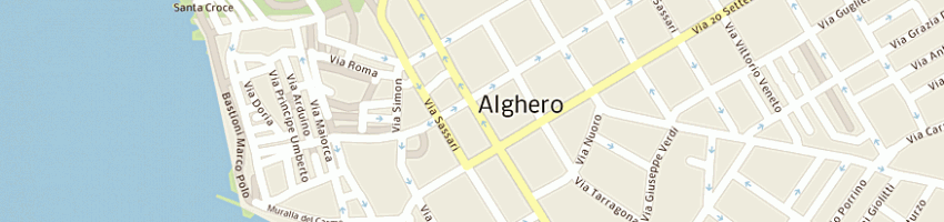 Mappa della impresa fois antonio a ALGHERO