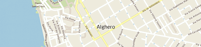Mappa della impresa serio stefano a ALGHERO