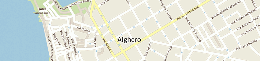 Mappa della impresa ciccarella francesca a ALGHERO