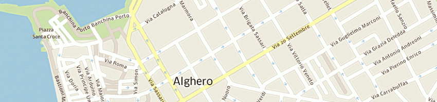 Mappa della impresa bardino franco a ALGHERO