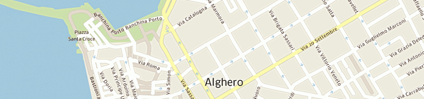 Mappa della impresa immobiliare alfonso antonio a ALGHERO