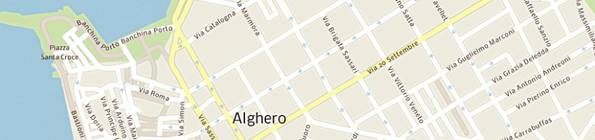 Mappa della impresa serra francesca a ALGHERO