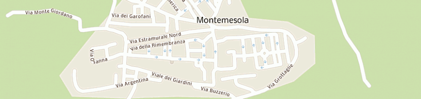Mappa della impresa bt budelleria tarantina srl a MONTEMESOLA