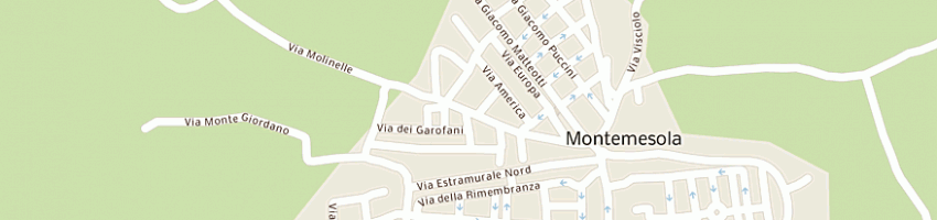 Mappa della impresa caserma carabinieri a MONTEMESOLA
