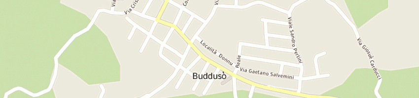 Mappa della impresa satta giuseppe a BUDDUSO 