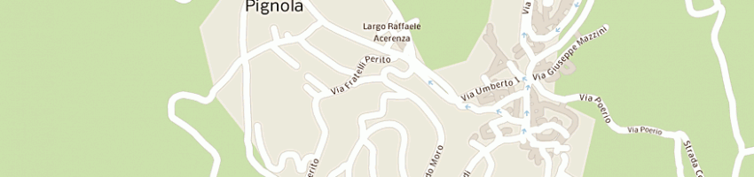 Mappa della impresa pizzeria il gazebo a PIGNOLA