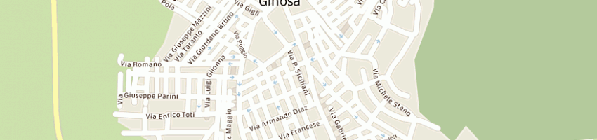 Mappa della impresa papapietro marco a GINOSA